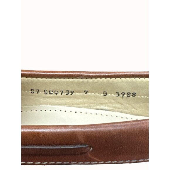 Cole Haan men’s brown leather tassel slip on loafer shoes 9D SKU 6266 main image 7